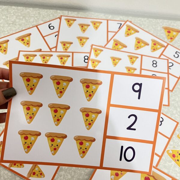 Pizza dos números