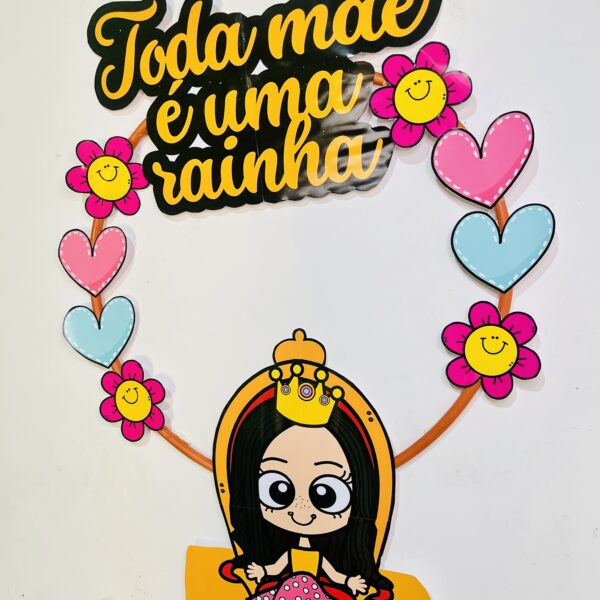 Bambolê Dia das Mães - Decoração para Fotos