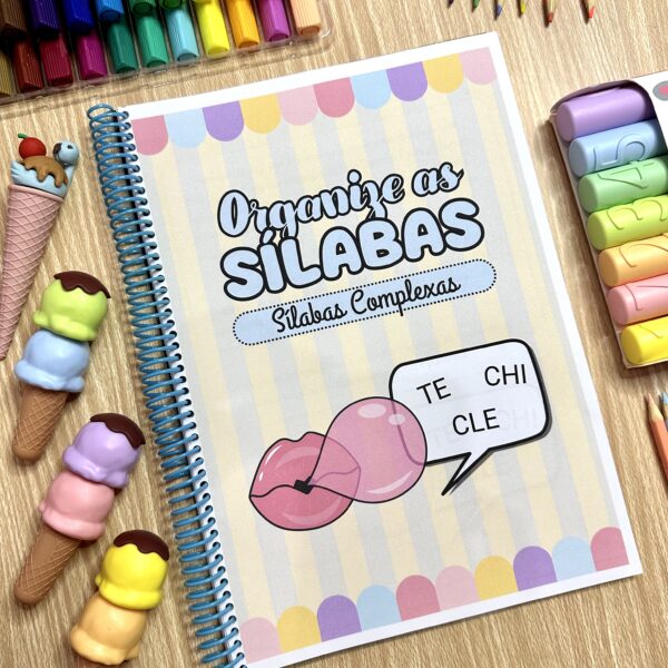 Organize as Sílabas - Sílabas Complexas