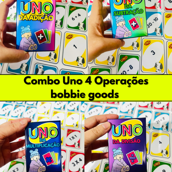 Combo Uno 4 operações